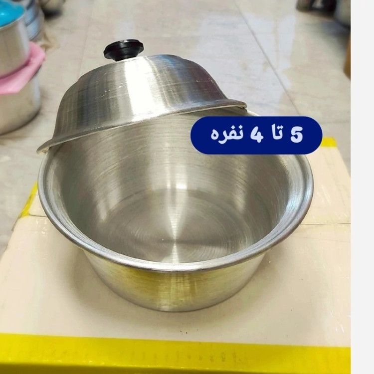 قابلمه روحی رشتی 4 تا 5 نفره ضخیم قطر 24 سانت مخصوص پخت و پز