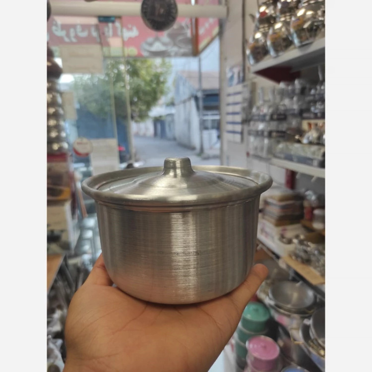 قابلمه روحی ساده 1 نفره ضخیم قطر 15