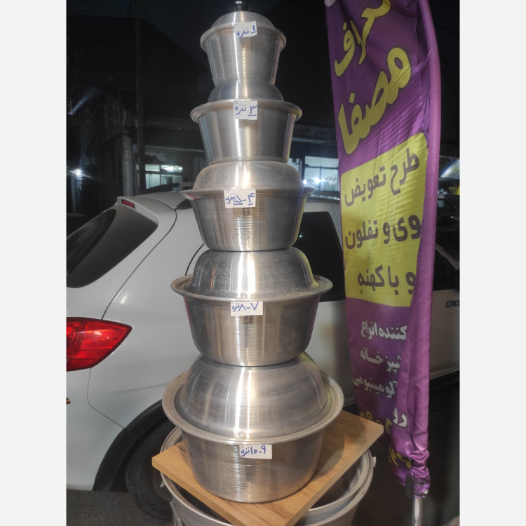 سرویس قابلمه روحی رشتی پنج پارچه ضخیم پخت و پز