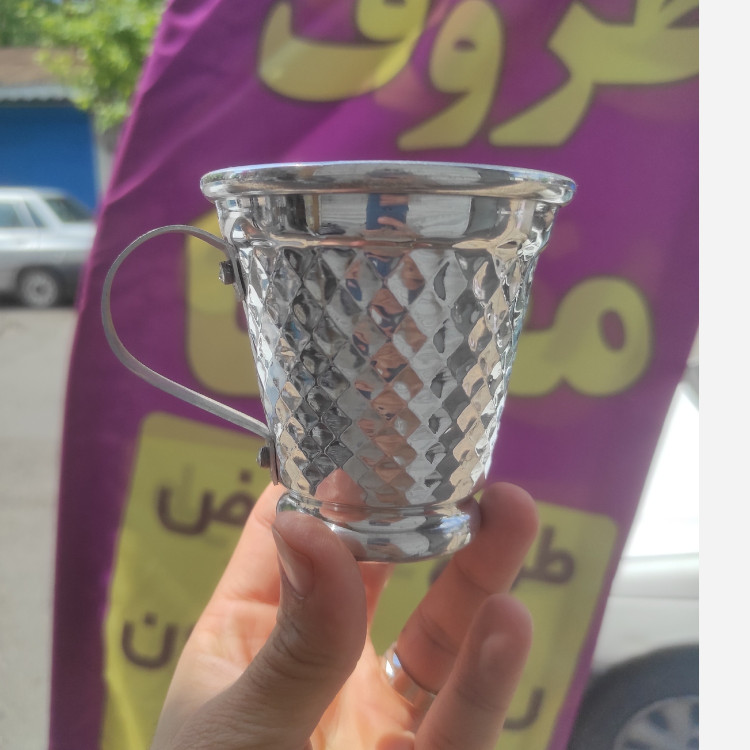 لیوان روحی دسته دار جنس درجه یک